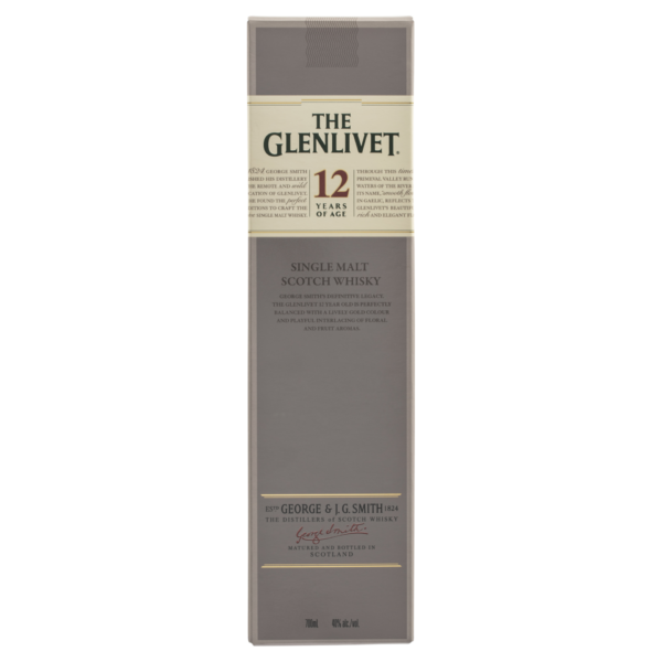 The Glenlivet 12 Year Old Single Malt Scotch Whisky - Image 3