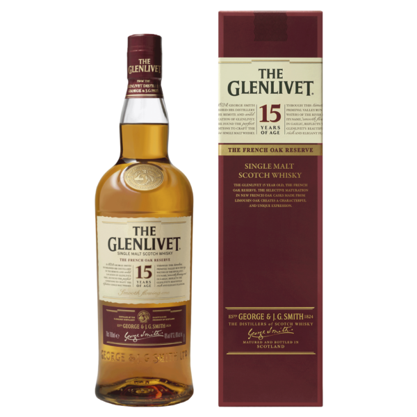 The Glenlivet 15 year old French Oak Reserve Single Malt Scotch Whisky