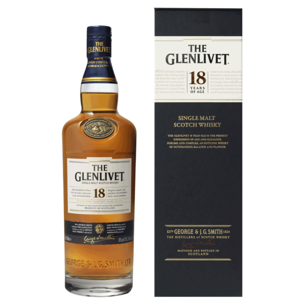 The Glenlivet 18 Year Old Single Malt Whisky
