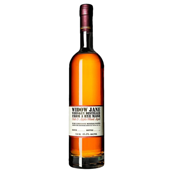 Widow Jane American Oak and Apple Wood Aged Rye Whiskey