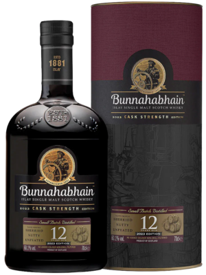 Bunnahabhain 12 Year Old Cask Strength Single Malt Scotch Whisky