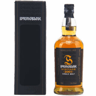 Springbank Vintage 2001 Batch 1 Cask Strength