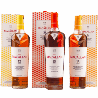 The Macallan Colour Collection 12, 15, 18, 21 Year Old - Image 3