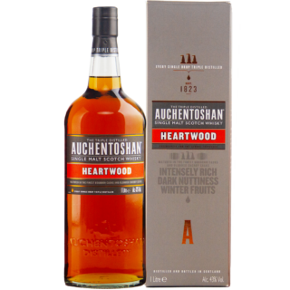 Auchentoshan Heartwood 1L Single Malt Scotch Whisky Bottle and Box Whisky Estate
