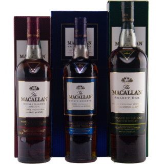 The Macallan 1824 Collection - 3 Bottle Set